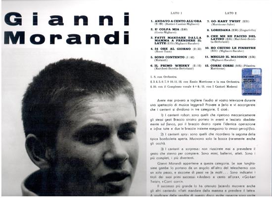 MORANDI GIANNI -GIANNI MORANDI (EDIZIONE NUMERATA VINILE AZZURRO