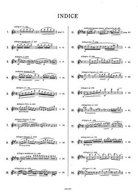 HUGUES -LA SCUOLA DEL FLAUTO OP 51 GRADO 3