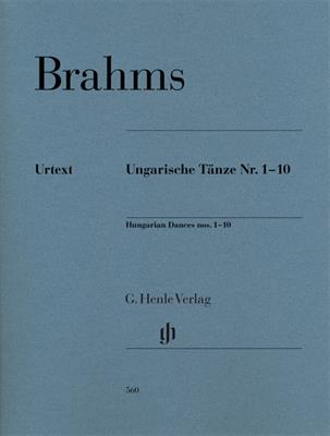 BRAHMS J.-DANZE UNGHERESI N 1-10 *HENLE*