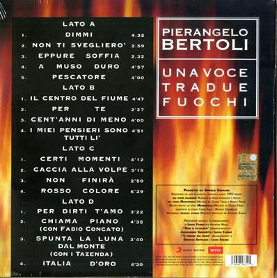 BERTOLI PIERANGELO -UNA VOCE TRA DUE FUOCHI *VINILE ROSSO*