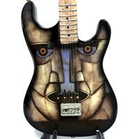 MINI CHITARRA DA COLLEZIONE REPLICA IN LEGNO PINK FLOYD