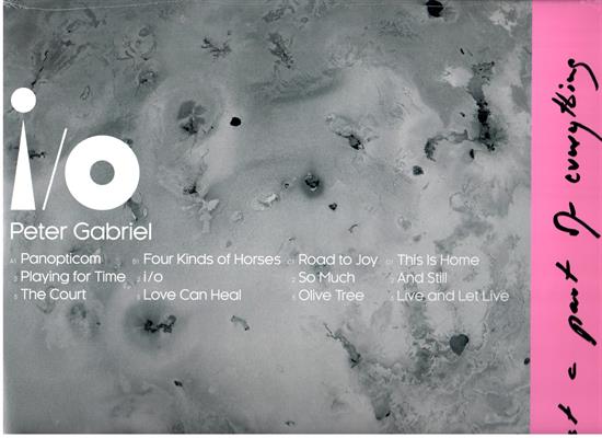 PETER GABRIEL -I/O (BRIGHT-SIDE MIXES) *2-LP*