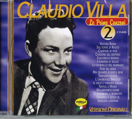 VILLA CLAUDIO -LE PRIME CANZONI VOL 2 1948