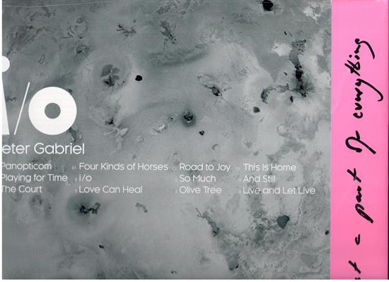 PETER GABRIEL -I/O (DARK SIDE MIXES) *2-LP* *2023*