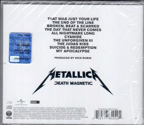 METALLICA -DEATH MAGNETIC *2008*