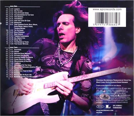 STEVE VAI -THE INFINITE STEVE VAI AN ANTHOLOGY *2-CD* *2003*