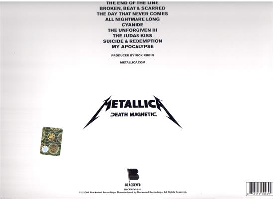METALLICA -DEATH MAGNETIC *2-LP*