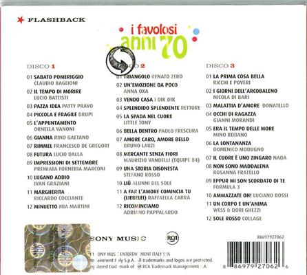 AA.VV.-I FAVOLOSI ANNI 70 *3-CD* *2011*
