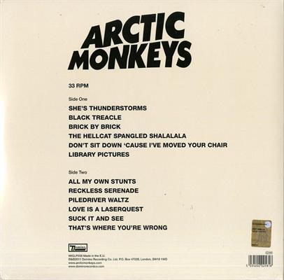ARCTIC MONKEYS -SUCK IT AND SEE