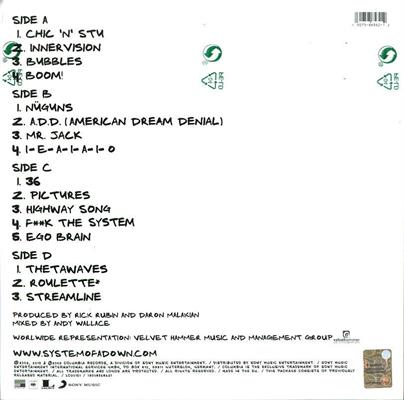 SYSTEM OF A DOWN -STEAL THIS ALBUM *LP*