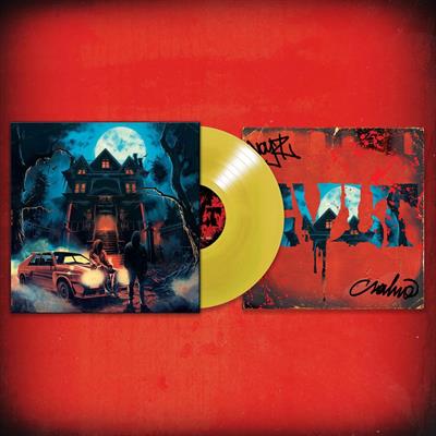 SALMO/NOYZ -CVLT *VINILE COLORATO AUTOGRAFATO GIALLO*