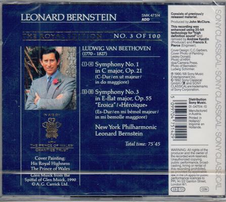 BEETHOVEN -SINFONIA N 1 3 OP 21 55 EROICA