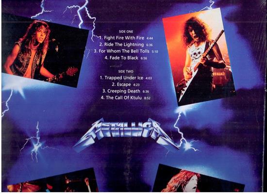 METALLICA -RIDE THE LIGHTNING *LP*