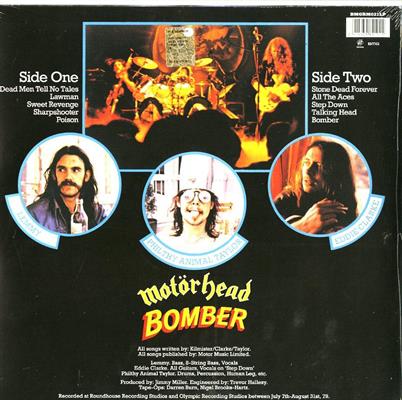 MOTORHEAD -BOMBER *LP*