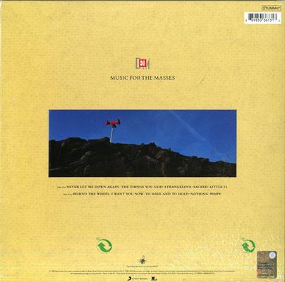 DEPECHE MODE -MUSIC FOR THE MASSES *1987* *LP*