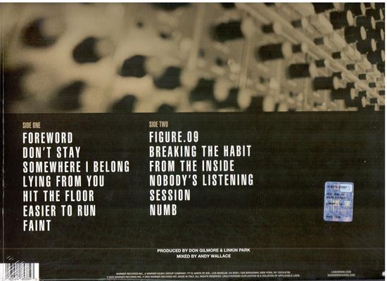 LINKIN PARK -METEORA *LP*