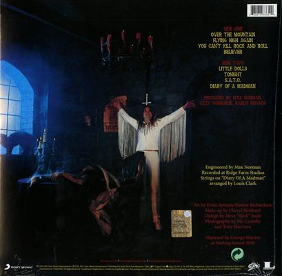 OZZY OSBOURNE -DIARY OF A MADMAN *LP*