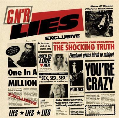 GUNS N' ROSES -GN'R LIES *1991*