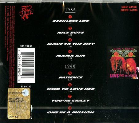 GUNS N' ROSES -GN'R LIES *1991*
