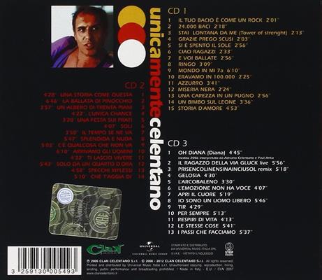 CELENTANO ADRIANO -UNICAMENTE CELENTANO *3-CD* *2006*
