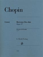CHOPIN -BERCEUSE IN REb MAGGIORE OP 57 *HENLE*