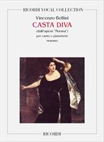 BELLINI V.-CASTA DIVA (DALL'OPERA NORMA) PER CANTO E PIANO SOPRA