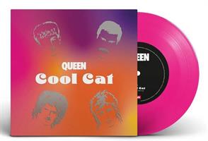 QUEEN -COOL CAT *45 GIRI COLORATO ROSA*