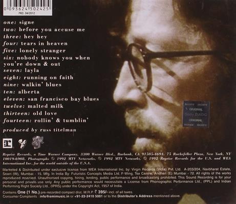 ERIC CLAPTON -UNPLUGGED *1992*