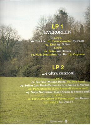 CALCUTTA -EVERGREEN E ALTRE CANZONI *VINILE COLORATO BLUE*