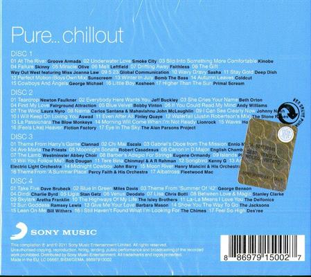 AA.VV.-PURE CHILLOUT *4-CD* *2011*