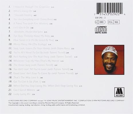 MARVIN GAYE -THE VERY BEST OF *1994*