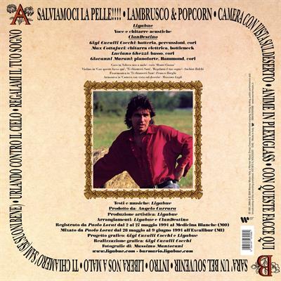 LIGABUE -LAMBRUSCO COLTELLI ROSE AND POP CORN *VINILE ROSSO*