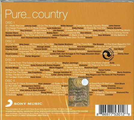 AA.VV.-PURE COUNTRY *4-CD* *2010*