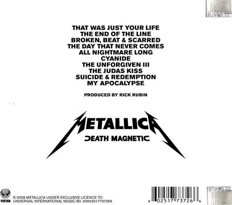 METALLICA -DEATH MAGNETIC *2008