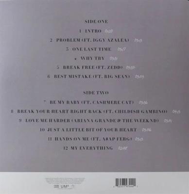 ARIANA GRANDE -MY EVERYTHING *2014* *LP*