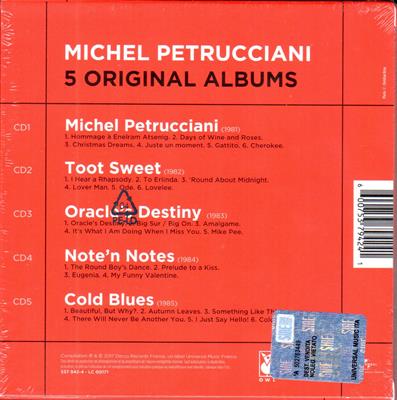PETRUCCIANI MICHAEL -5 ORIGINAL ALBUMS