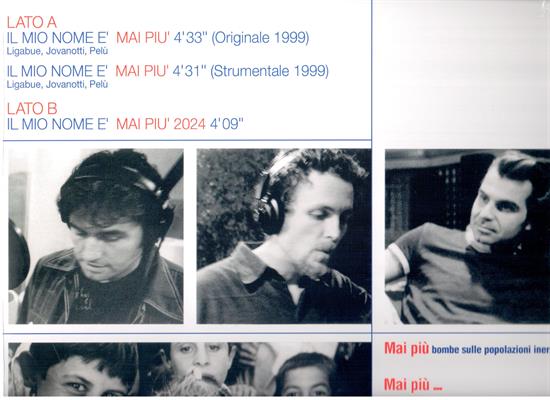 LIGAJOVAPELU' -IL MIO NOME E' MAI PIU' *VINILE ARANCIONE*