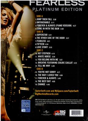 TAYLOR SWIFT -FEARLESS *2-LP*
