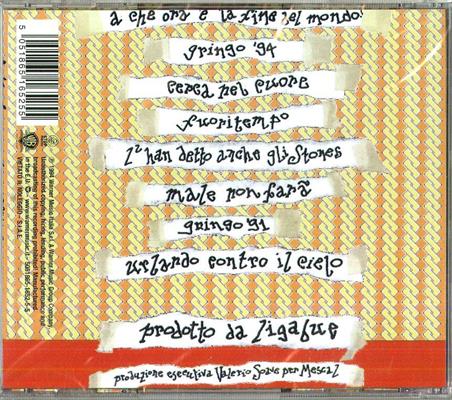 LIGABUE -A CHE ORA E' LA FINE DEL MONDO *1994*