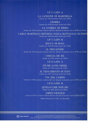 DE ANDRE' FABRIZIO -FABRIZIO DE ANDRE' (BLU) VINILE GRIGIO