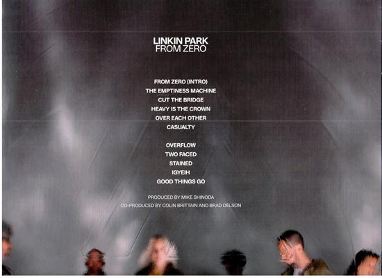 LINKIN PARK -FROM ZERO *VINILE COLORATO BLU*