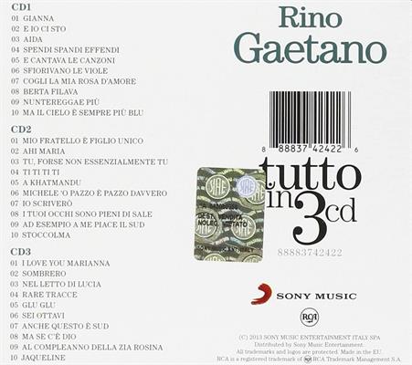GAETANO RINO -TUTTO IN 3 CD *2013*