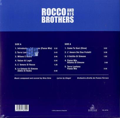 NINO ROTA/OST -ROCCO E I SUOI FRATELLI *RSD 2019*