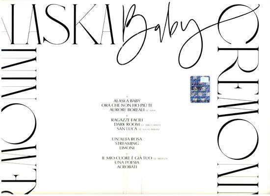 CREMONINI CESARE -ALASKA BABY *DOPPIO VINILE COLORATO*