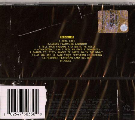 WEEKND THE -BEAUTY BEHIND THE MADNESS *2015*