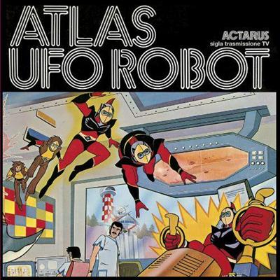 ACTARUS -ATLAS UFO ROBOT *VINILE COLORATO AZZURRO NUMERATO*