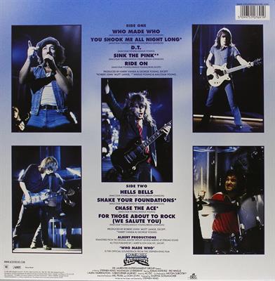 AC/DC -WHO MADE WHO *1986* *LP*