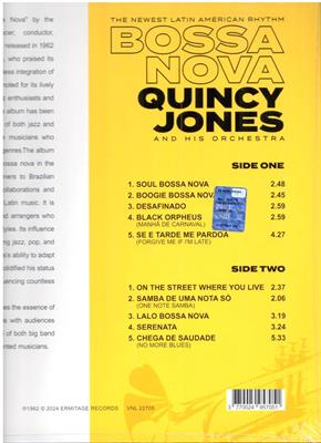 QUINCY JONES -BOSSA NOVA *VINILE COLORATO GIALLO*