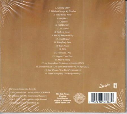 BILLIE EILISH -HAPPIER THAN EVER