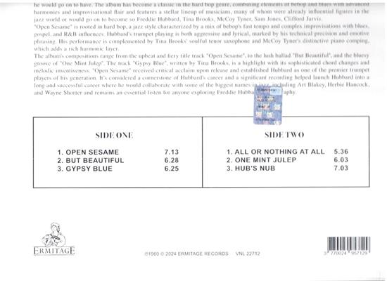 FREDDIE HUNNARD -OPEN SESAME *VINILE COLORATO GIALLO*